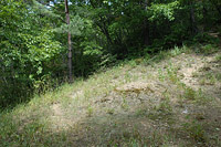 빈터만 남아있는 태백산 사고지
