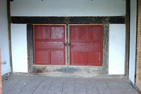 창원황씨 집성촌에 있는 첨모당